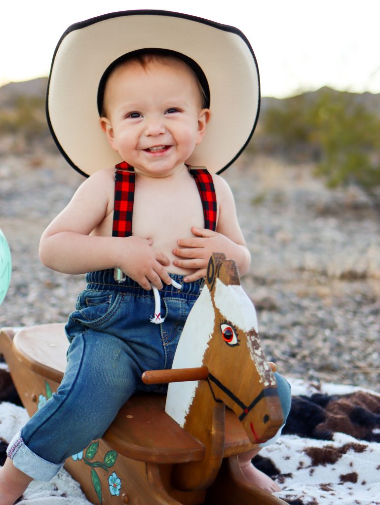 Cowboy Baby Photo Shoot