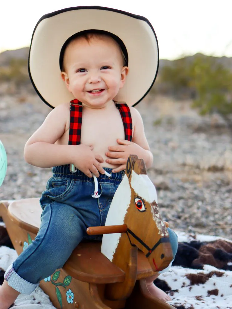 Cowboy Baby Photo Shoot