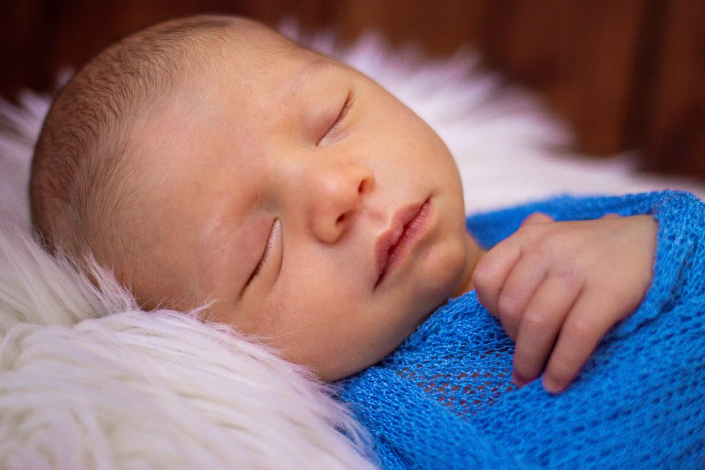 Newborn baby photo shoot