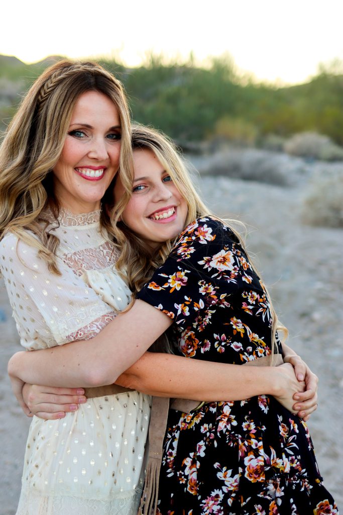 Mother and Daughter photo session AZ