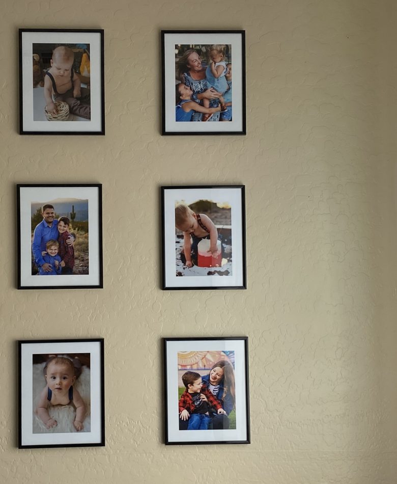 Wall Display Family Photos