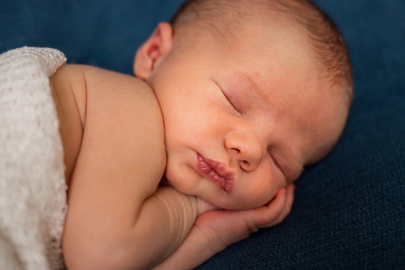 sleeping baby photo session