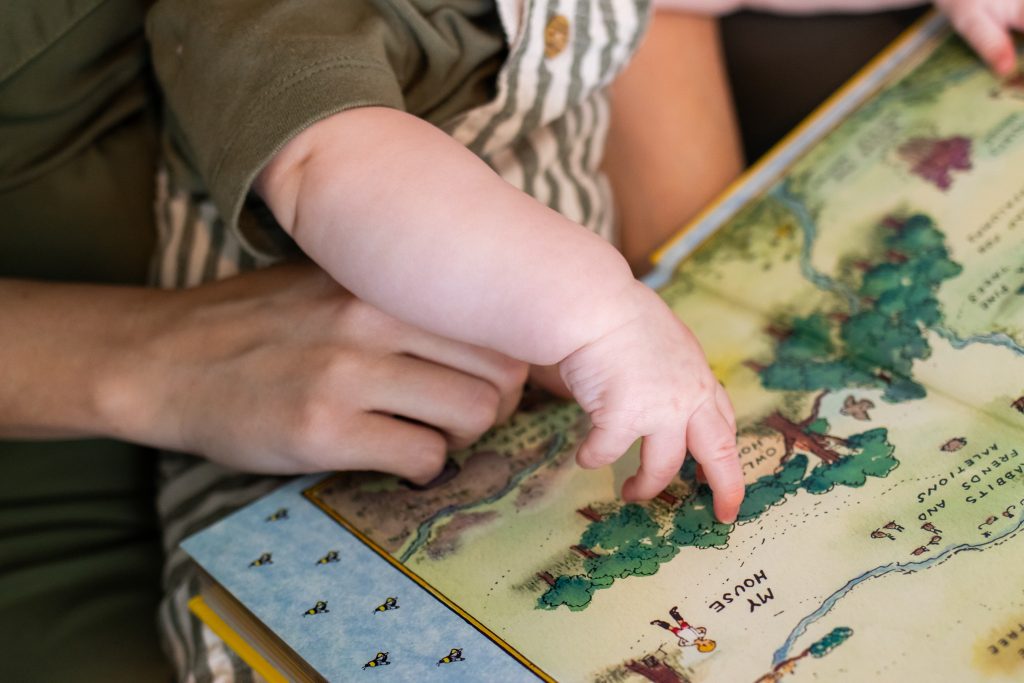 nursery reading photo