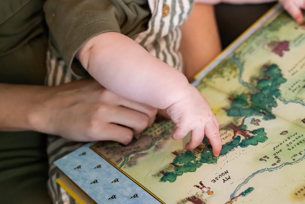 nursery reading photo