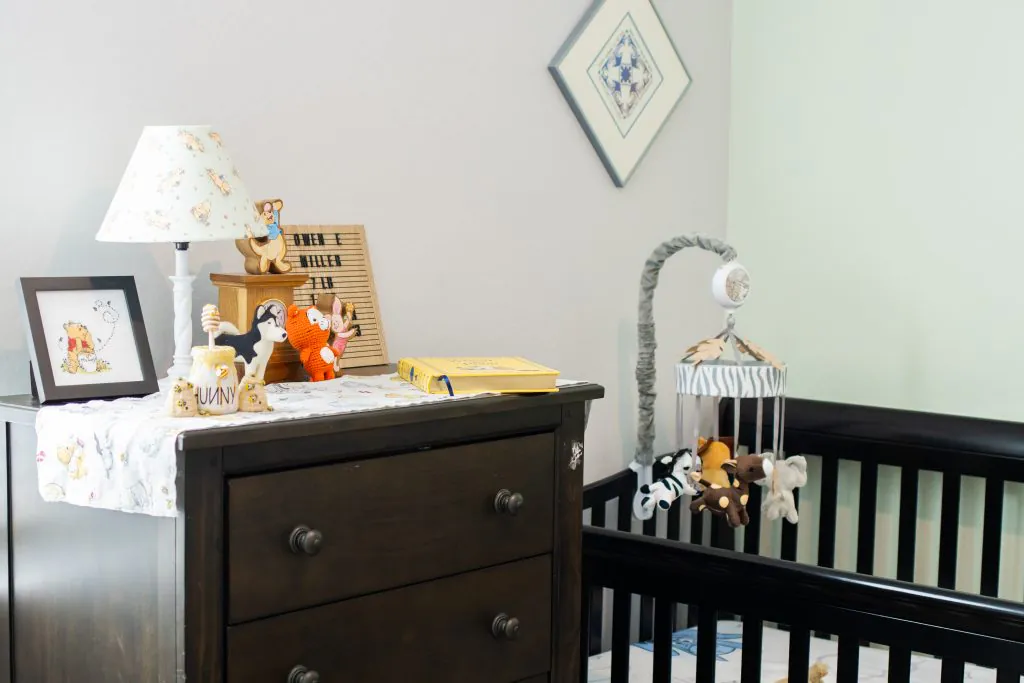 nursery crib photo