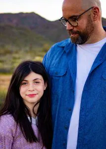 Father and Daughter Photo