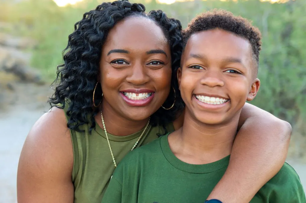 Mother and Son Photo