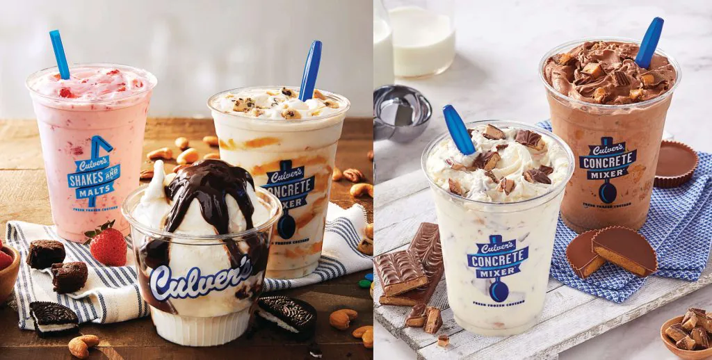 culver's shakes and mixers