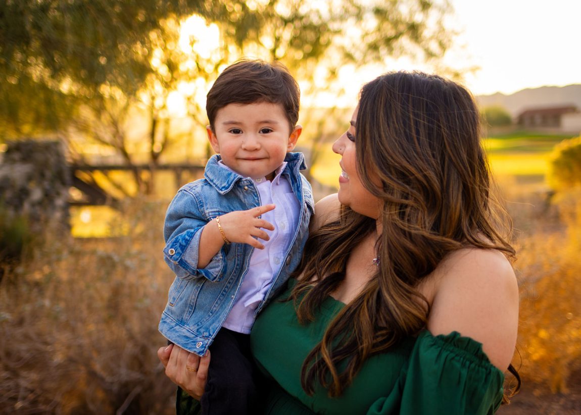 Single Mom & Son Sunset Session