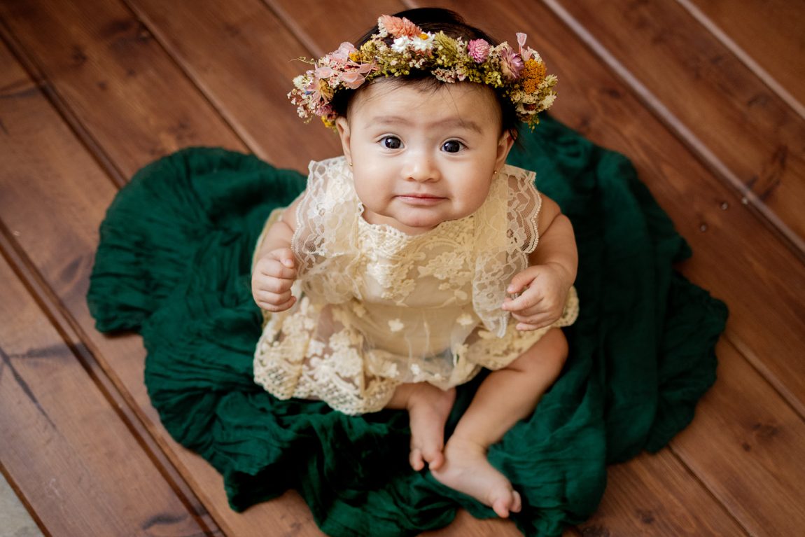 Adorable baby Sitter Session