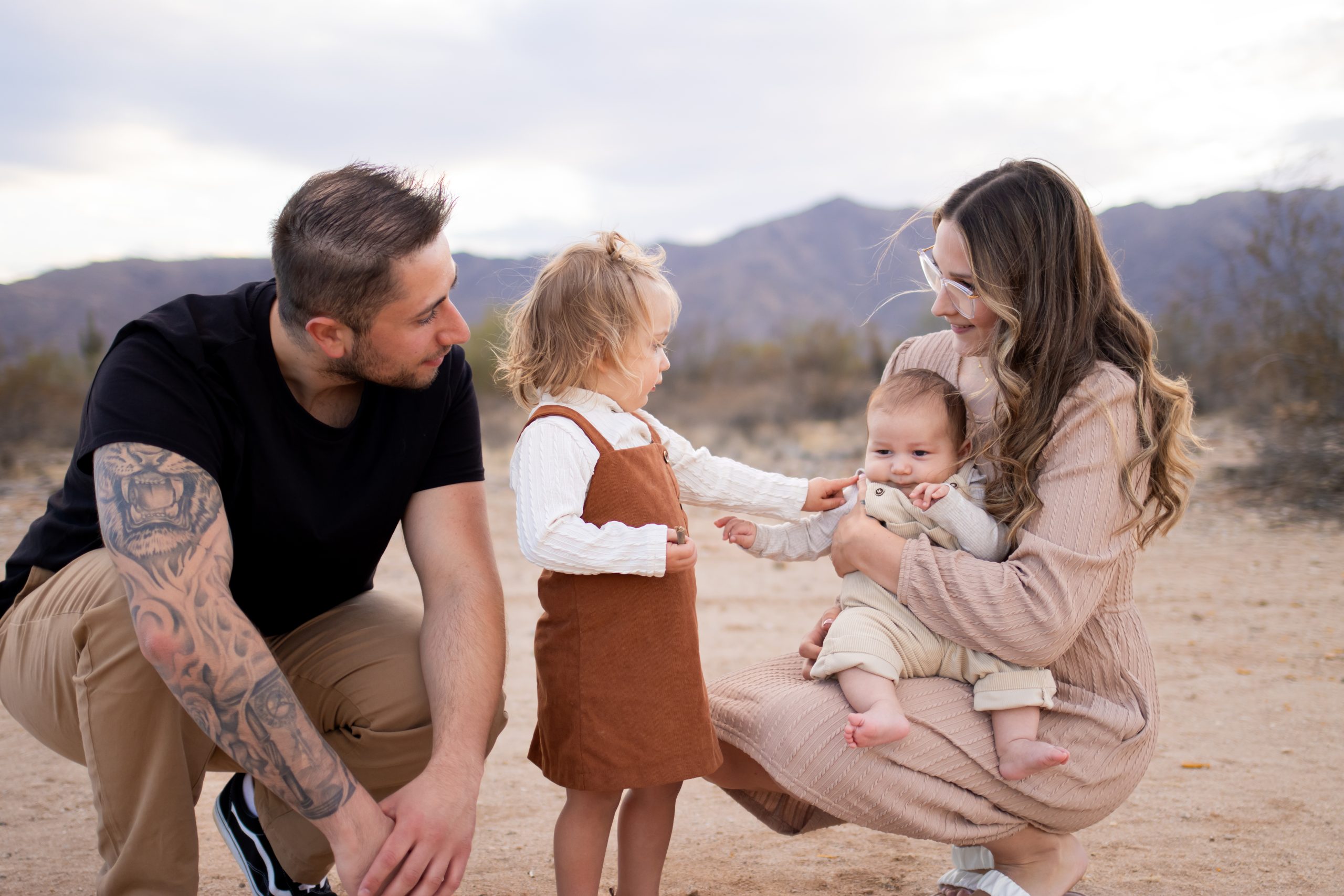 Family Candid Photo