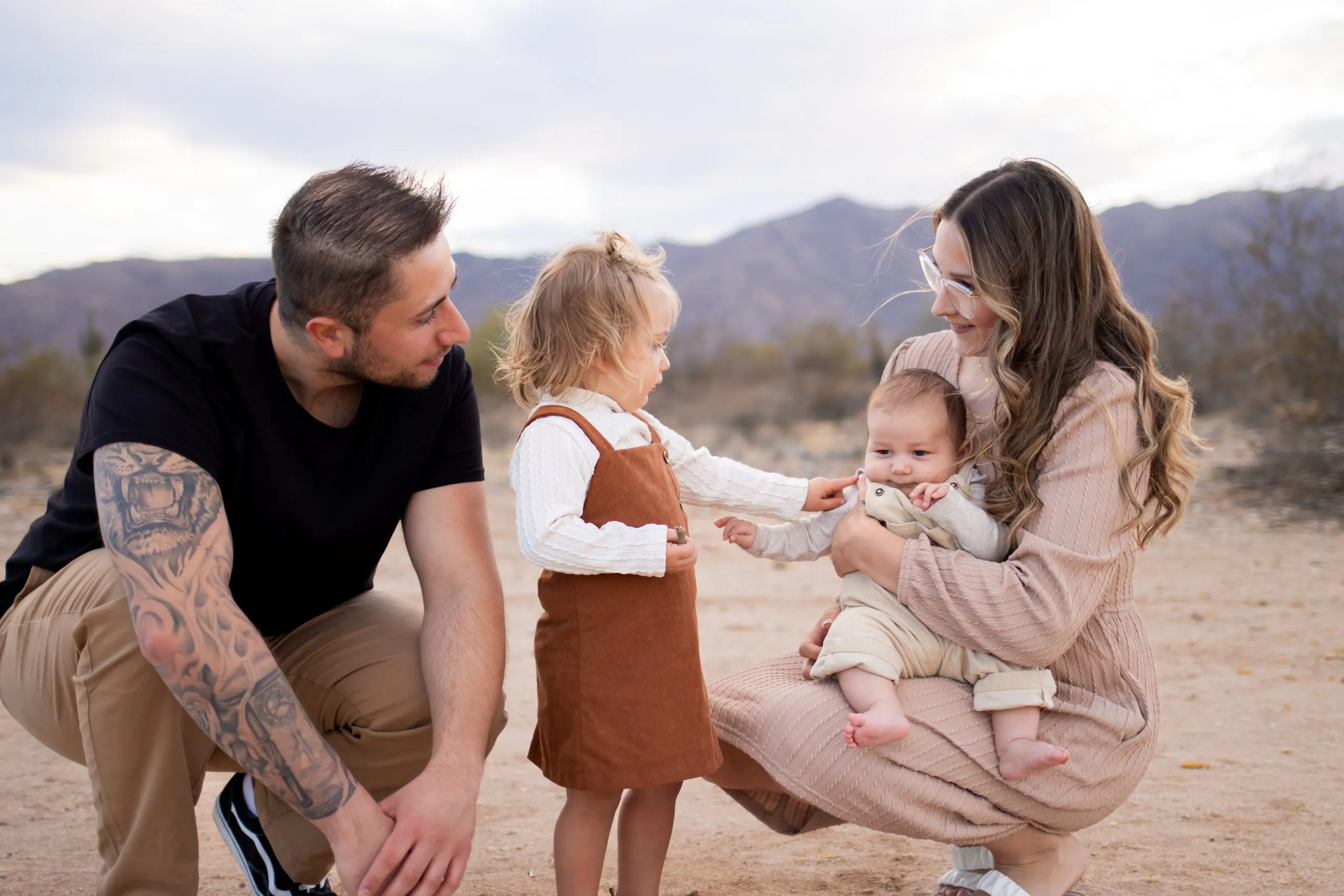 Family Candid Photo