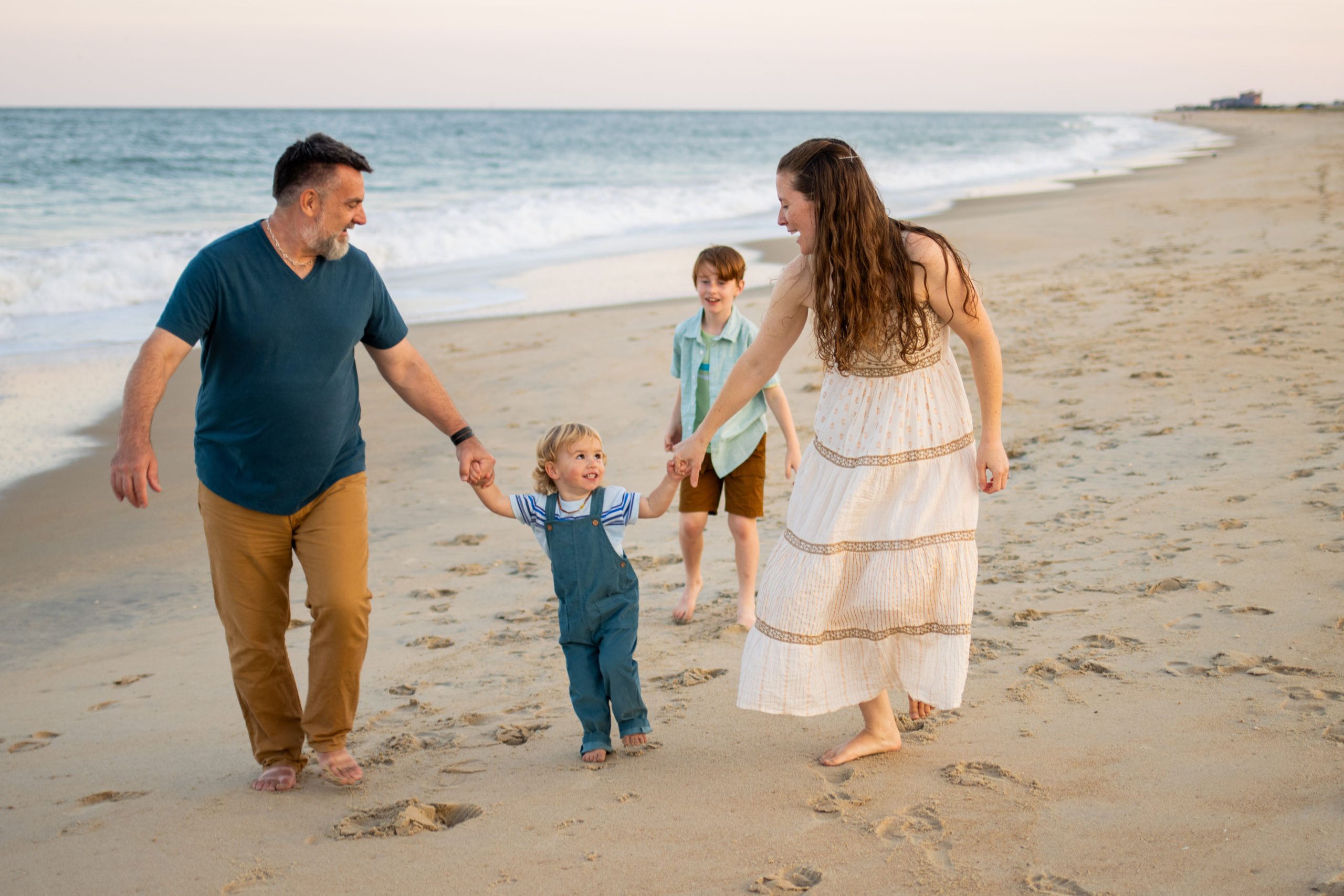 Family Photo in Beach