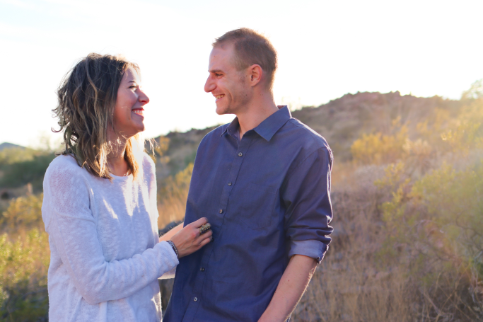 Couple in Family Photography Session