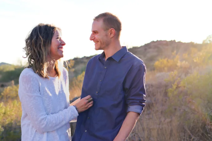 Couple in Family Photography Session